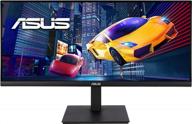 🖥️ asus vp349cgl ultrawide gaming monitor - 3840x1080p, 165hz, trace free technology, cable lock slot, frameless bezel, widescreen gaming lcd monitor logo