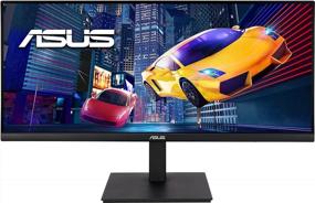 img 4 attached to 🖥️ ASUS VP349CGL Ultrawide Gaming Monitor - 3840x1080P, 165Hz, Trace Free Technology, Cable Lock Slot, Frameless Bezel, WideScreen Gaming LCD Monitor