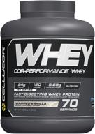 максимизируйте рост мышц с помощью cellucor cor-performance powder whipped - безглютеновый протеиновый напиток логотип