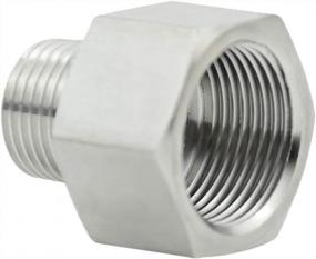 img 4 attached to 3/4" GHT Female X 1/2" NPT Male Garden Hose Adapter - Beduan Stainless Steel Connector Fittings.