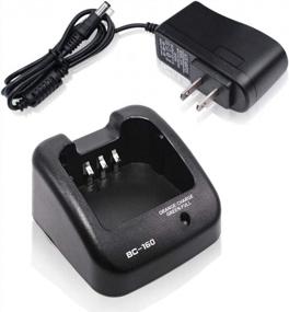 img 4 attached to Power Up Your Icom Portable Radios With BC-160 Charger - Compatible With IC-A14, IC-F15, IC-F3011, IC-F4011, IC-F3161, F14, F24, F3011, F4011 Models