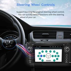 img 1 attached to Android 10.0 Car Stereo Radio 6.2 Inch Touch Screen With Bluetooth GPS Support Apple Carplay Andriod Auto Head Unit For Jeep Wrangler JK Compass Chrysler Dodge Ram Grand Caravan