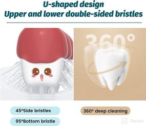 img 2 attached to Different Dpecifications U Shaped Toothbrush 360Degree