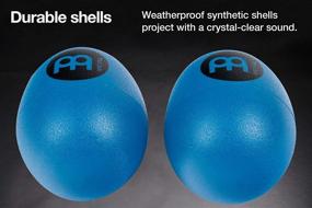img 2 attached to 🥚 Meinl Percussion ES2-B Set of 2 Plastic Egg Shakers in Blue - Enhanced SEO