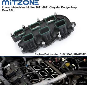 img 3 attached to MITZONE Manifold Compatible 2011 2018 Chrysler