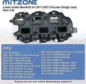 img 2 attached to MITZONE Manifold Compatible 2011 2018 Chrysler