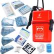 stay prepared anywhere with deftget waterproof first aid kit for outdoor activities logo