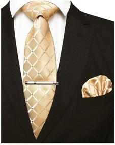 img 2 attached to 👔 JEMYGINS Pocket Square: The Perfect Men's Accessory for Ties, Cummerbunds & Pocket Squares