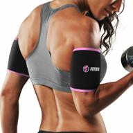 sauna arm wraps for men & women - fitru premium arm trimmers to increase heat & sweat during exercise logo