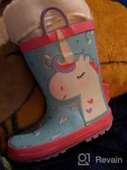 img 1 attached to 🦄 Stylish and Durable Nova Little NF NFRB120 DreamUnicorn Boys' Boots for Active Feet review by Mike Hamelin