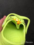 img 1 attached to 🦖 Dinosaur Garden Sandals for Toddler Boys - UBFEN Shoes review by Joshua Beaule
