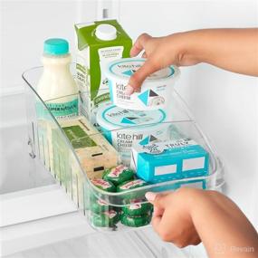 img 3 attached to YouCopia RollOut Fridge Drawer Clear Storage & Organization