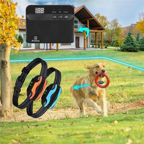 img 4 attached to 🐶 PETSAFE Electric Dog Fence System - Rechargeable, Underground & Aboveground Containment Solution with Waterproof Collar Receivers and 656Ft Boundary Wire - Suitable for Small, Medium, and Large Dogs