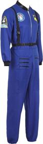img 3 attached to Men'S Astronaut Costume: Adult Space Suit For Spaceman Explorer Cosplay