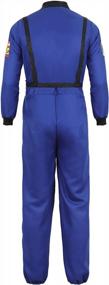 img 2 attached to Men'S Astronaut Costume: Adult Space Suit For Spaceman Explorer Cosplay