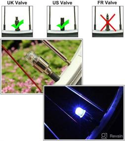 img 1 attached to 🔵 FICBOX 20PCS LED Wheel Lights Valve Stem Lights - Upgrade Your Vehicle's Look with Tire Valve Caps Lamp for Car Trucks Motorcycle Bike (20pcs Mixed Colors)