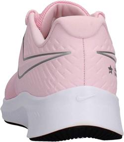 img 2 attached to Girls' Nike Runner Sneaker 👟 in Anthracite Electric - Athletic Shoes