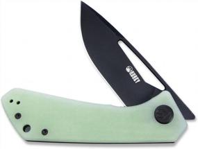 img 2 attached to Experience Ultimate Outdoor Adventure With KUBEY Thalia KU331E Lightweight Folding Knife - 3.27" Blade, G10 Handle