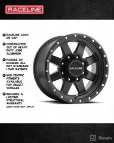 img 1 attached to Raceline Wheels DEFENDER BLACK 5X139 7 24Mm