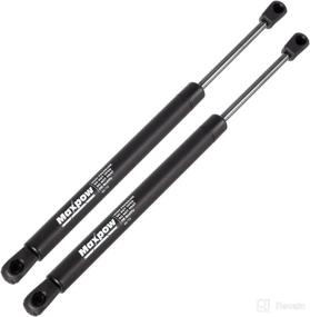 img 4 attached to Maxpow 2pcs Gas Charged Rear Glass Window Lift Supports for Ford Excursion 4WD (2000-2005) - SG304066 & SG404023 Back/Rear Window Glass Compatible