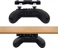 neatly organize your gaming setup with mcbazel under desk mount - compatible with xbox series x/s, xbox one x/s, xbox elite, and switch pro controller - black logo