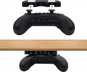 img 4 attached to Neatly Organize Your Gaming Setup With Mcbazel Under Desk Mount - Compatible With Xbox Series X/S, Xbox One X/S, Xbox Elite, And Switch Pro Controller - Black