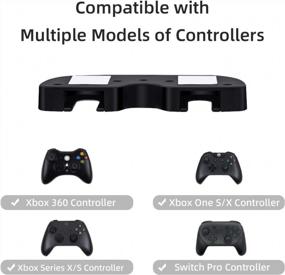 img 2 attached to Neatly Organize Your Gaming Setup With Mcbazel Under Desk Mount - Compatible With Xbox Series X/S, Xbox One X/S, Xbox Elite, And Switch Pro Controller - Black