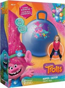 img 2 attached to Trolls Hopper Ball For Kids By Hedstrom, 15 Inch Hop Ball