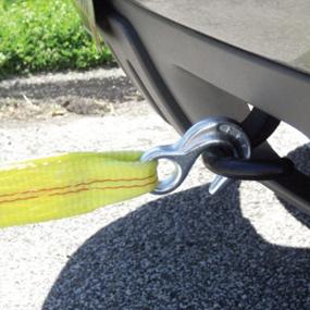 img 1 attached to Get Your Vehicle Unstuck Quickly And Safely With 20Ft SmartStraps Tow Strap - 10,000Lb Capacity!