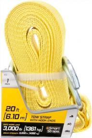 img 2 attached to Get Your Vehicle Unstuck Quickly And Safely With 20Ft SmartStraps Tow Strap - 10,000Lb Capacity!