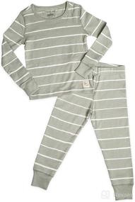 img 4 attached to 🐑 Cozy and Comfy: COUNTING SHEEP Toddler Pajama Set – Long Sleeve 100% Cotton, Snug-Fit, 2-Piece