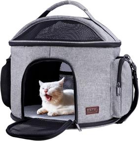 img 4 attached to AMJ Carrier Approved Portable Collapsible Cats