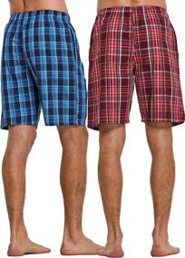 img 1 attached to 👔 Cotton Plaid Poplin Wo WhiteCheckStripe2PK XL Men's Clothing by CYZ