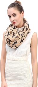 img 3 attached to Lina Lily Labrador Infinity Lightweight Women's Accessories in Scarves & Wraps