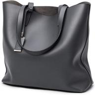 covelin women's hobo handbag tote shoulder bag with removable inside bag logo