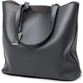 img 4 attached to Covelin Women'S Hobo Handbag Tote Shoulder Bag With Removable Inside Bag