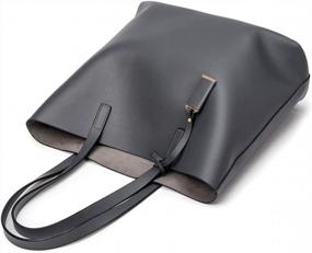 img 2 attached to Covelin Women'S Hobo Handbag Tote Shoulder Bag With Removable Inside Bag