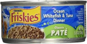 img 1 attached to Friskies Ocean Whitefish Tuna Dinner