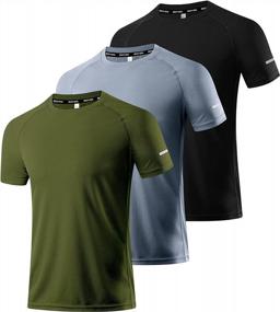 img 4 attached to Stay Cool And Comfortable With Boyzn Men'S 3 Pack Quick Dry Workout Shirts
