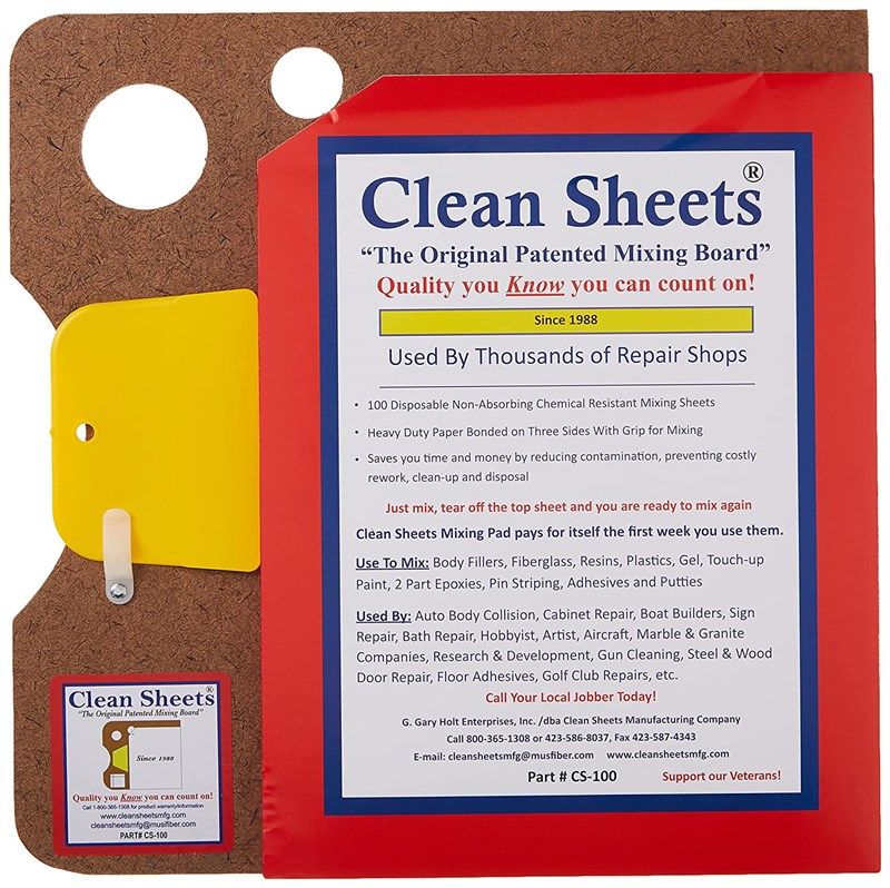 clean sheets superior mixing 12x12 logo