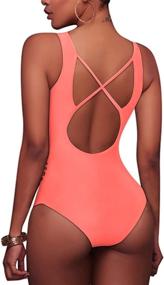 img 2 attached to BeachQueen Women's Swimsuit with Cutout Detail - Bathing Apparel and Swimwear with Swimsuits & Cover Ups