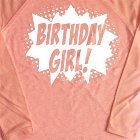 img 1 attached to Happy Family Clothing Superhero Birthday Girls' Clothing ~ Tops, Tees & Blouses