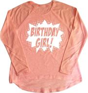 happy family clothing superhero birthday girls' clothing ~ tops, tees & blouses logo