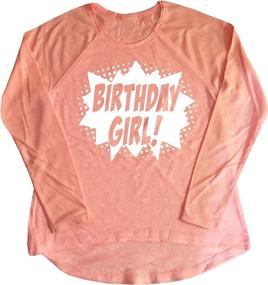 img 2 attached to Happy Family Clothing Superhero Birthday Girls' Clothing ~ Tops, Tees & Blouses