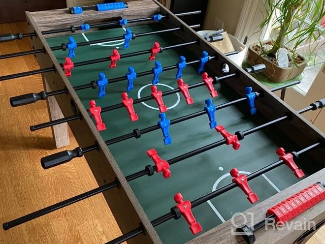 img 1 attached to Game Room Foosball Table By GoSports - Perfect For Big Fun And Endless Entertainment! review by Ronny Goodman