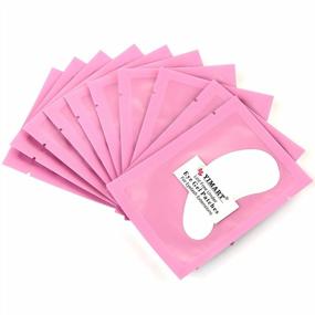 img 4 attached to Lint-Free Under Eye Gel Pad Patches For Eyelash Extensions - Set Of 40 Pairs By Yimart