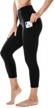 women's high waist yoga leggings with pockets - tummy control workout pants for gym & yoga logo