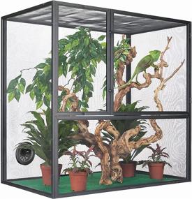 img 1 attached to 🦎 R-Zilla SRZ100011811 Fresh Air Screen Habitat: Ideal Reptile Enclosure (18x30-Inch)