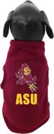 🐶 ncaa arizona state sun devils dog polar fleece sweatshirt логотип