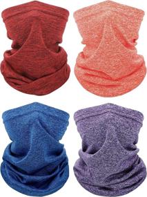 img 4 attached to Pieces Gaiter Protection Bandana Balaclavas Girls' Accessories : Fashion Scarves
